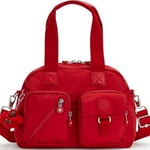 NWT Kipling Defea Shoulder Bag Cherry Color
